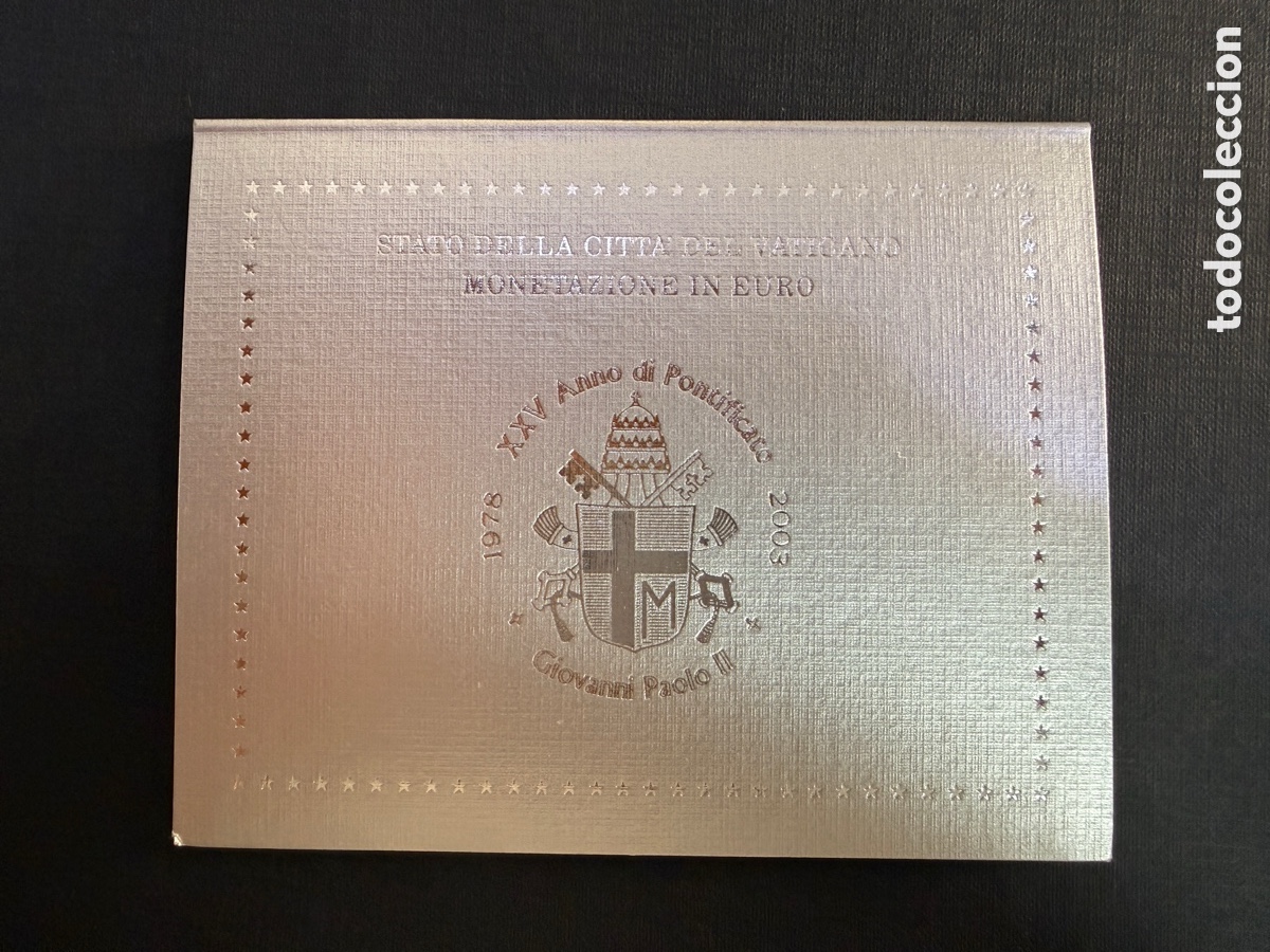 Monedas antiguas de Europa: 2003 - VATICANO Cartera Oficial