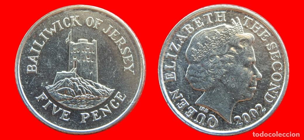 Monedas antiguas de Europa: 5 PENIQUES PENCE 2002 JERSEY-158782