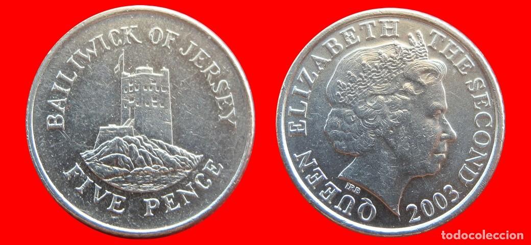 Monedas antiguas de Europa: 5 PENIQUES PENCE 2003 JERSEY-158783