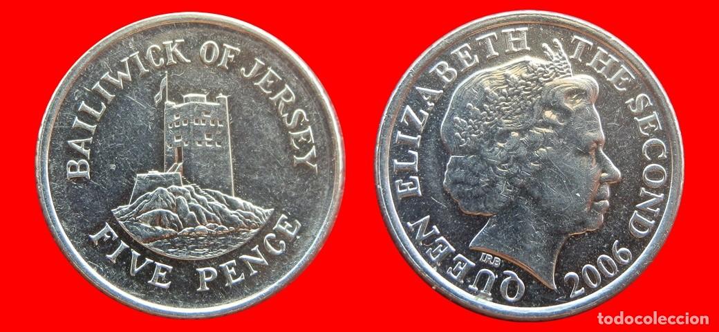 Monedas antiguas de Europa: 5 PENIQUES PENCE 2006 JERSEY-158784