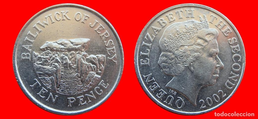 Monedas antiguas de Europa: 10 PENIQUES PENCE 2002 JERSEY-158792