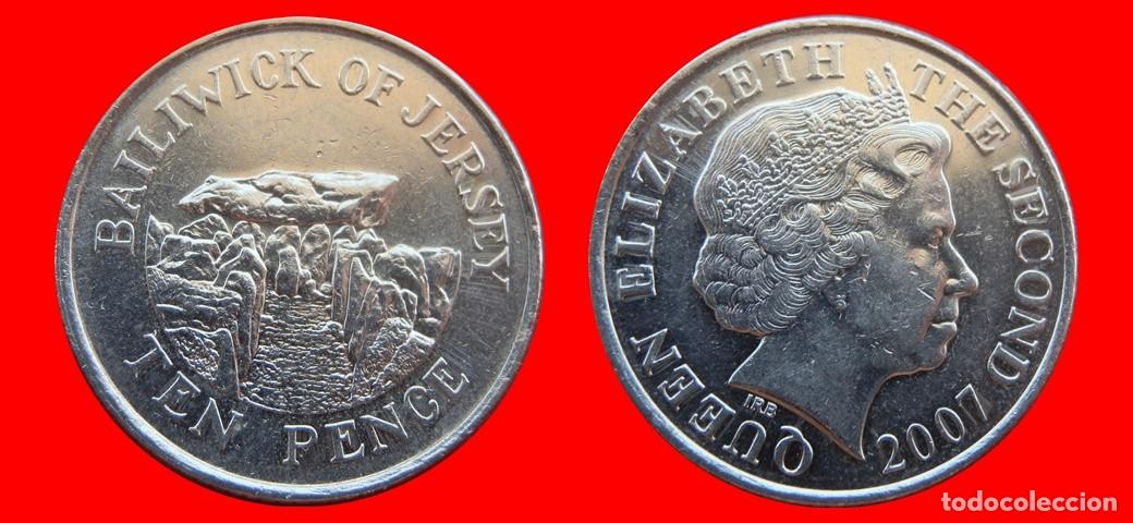 Monedas antiguas de Europa: 10 PENIQUES PENCE 2007 JERSEY-158794