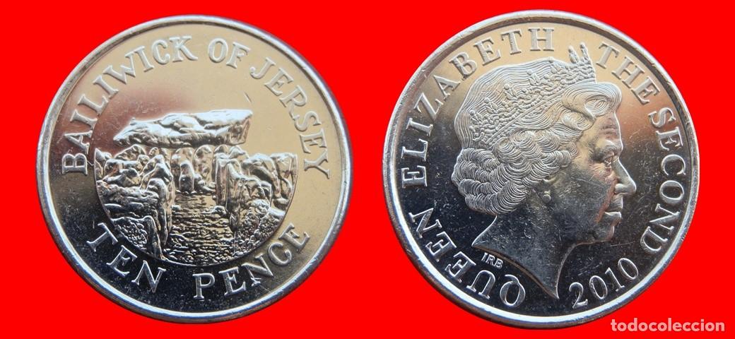 Monedas antiguas de Europa: 10 PENIQUES PENCE 2010 JERSEY-158795