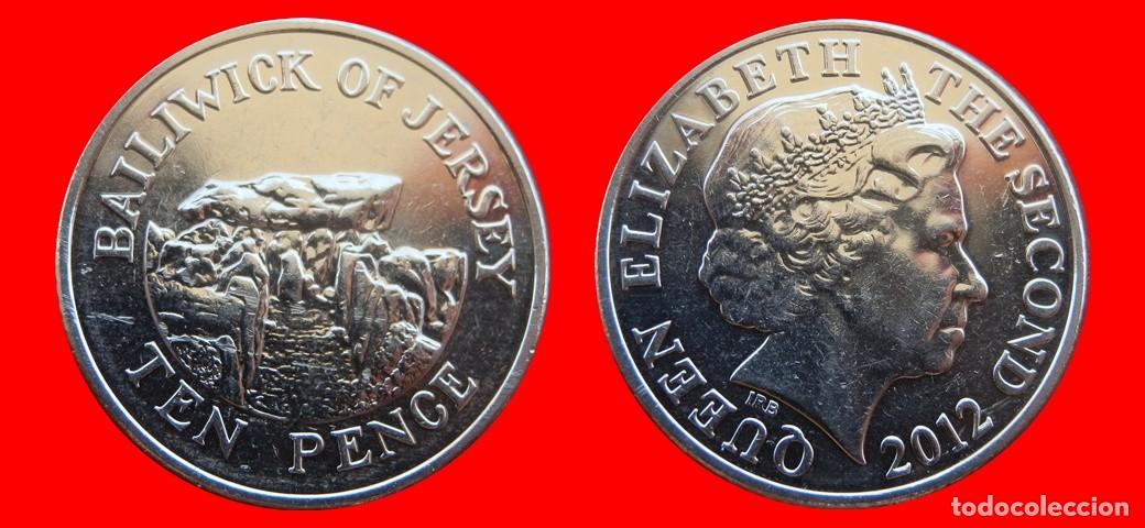 Monedas antiguas de Europa: 10 PENIQUES PENCE 2012 JERSEY-158796