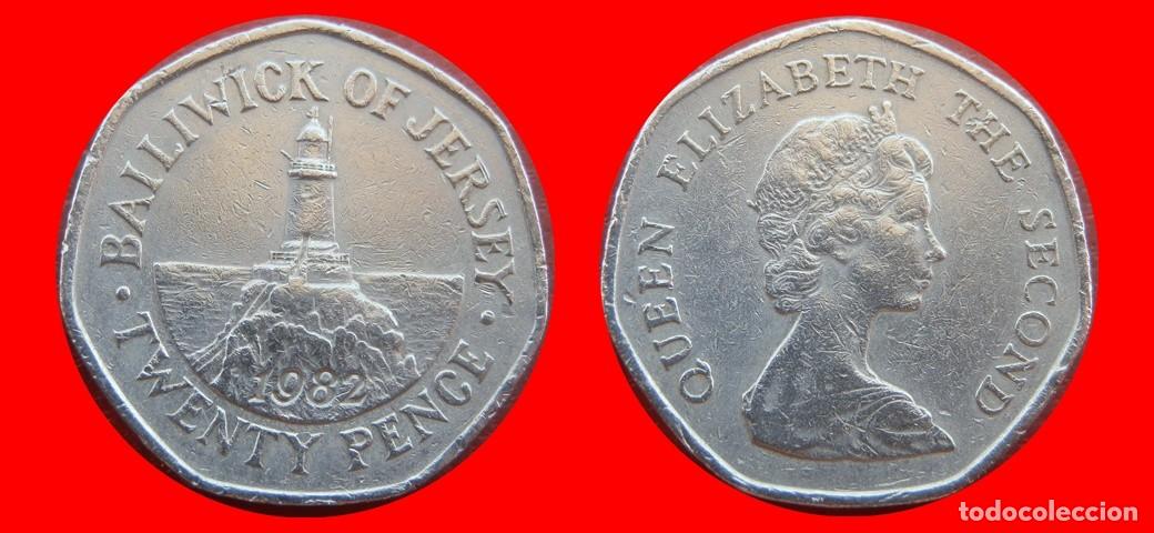Monedas antiguas de Europa: 20 PENIQUES PENCE 1982 JERSEY-158798