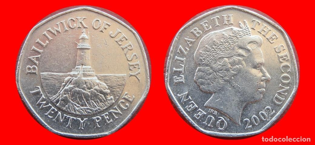 Monedas antiguas de Europa: 20 PENIQUES PENCE 2002 JERSEY-158805