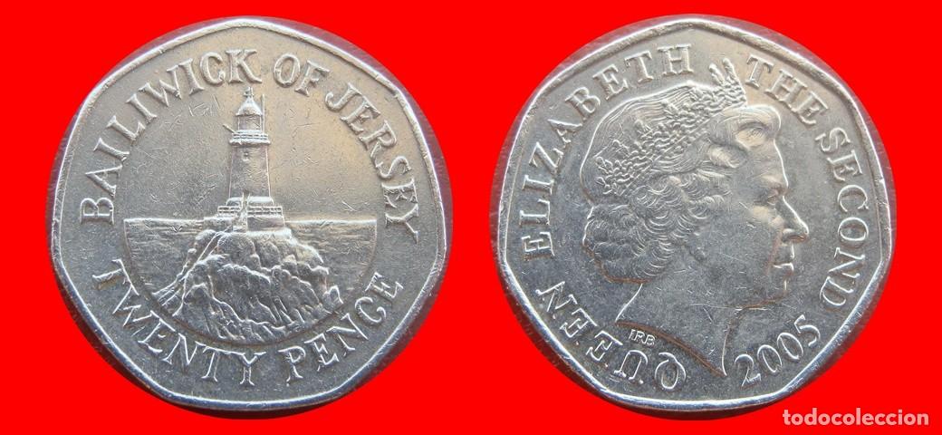 Monedas antiguas de Europa: 20 PENIQUES PENCE 2005 JERSEY-158806
