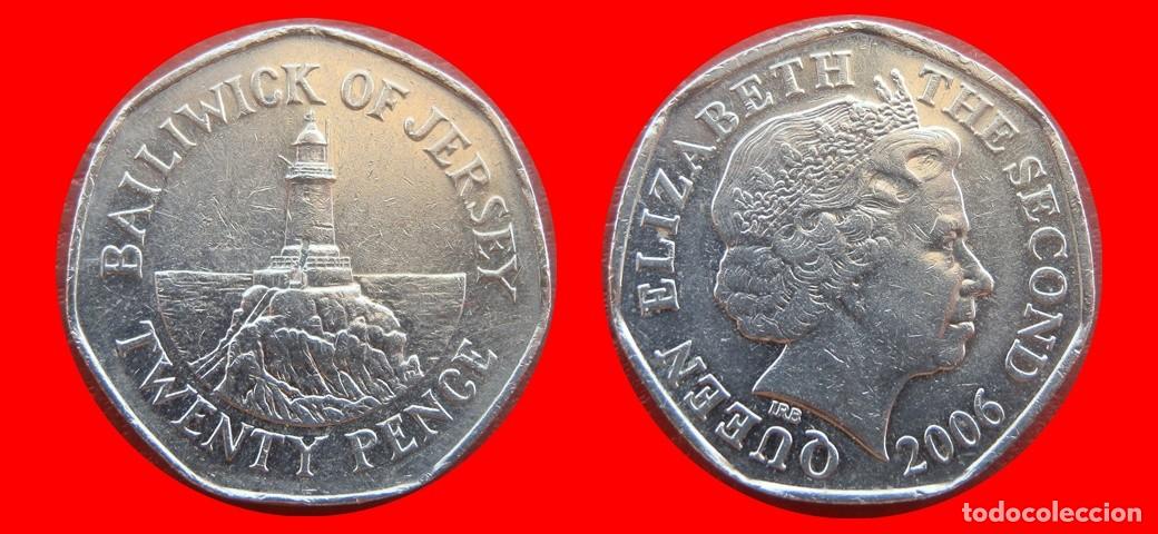 Monedas antiguas de Europa: 20 PENIQUES PENCE 2006 JERSEY-158807