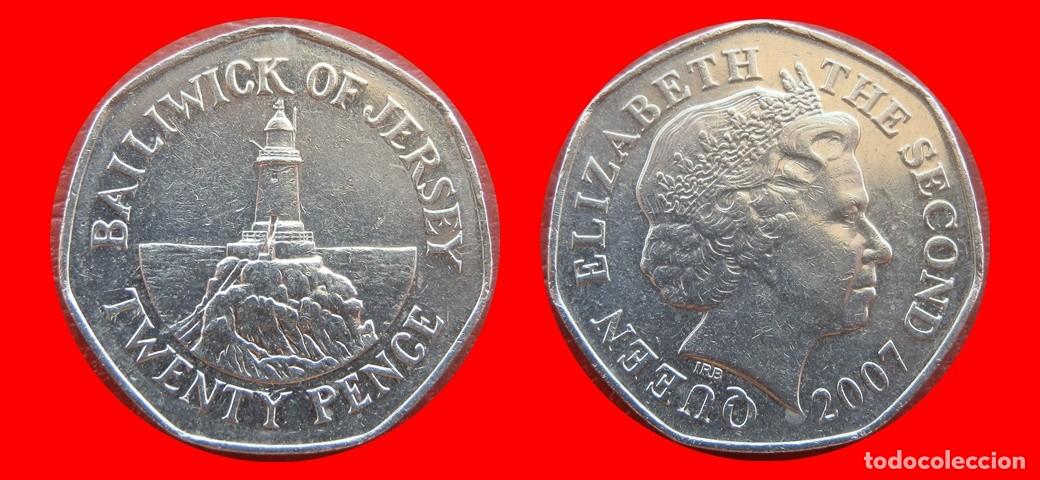 Monedas antiguas de Europa: 20 PENIQUES PENCE 2007 JERSEY-158808