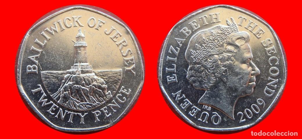 Monedas antiguas de Europa: 20 PENIQUES PENCE 2009 JERSEY-158809