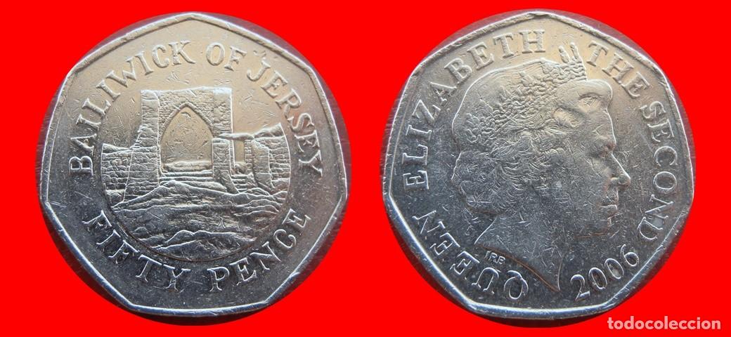 Monedas antiguas de Europa: 50 PENIQUES PENCE 2006 JERSEY-158820