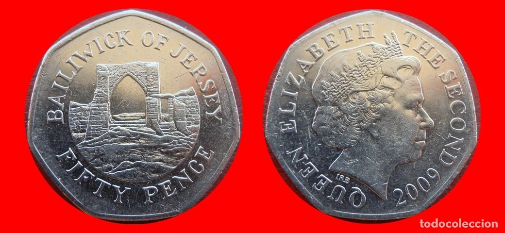 Monedas antiguas de Europa: 50 PENIQUES PENCE 2009 JERSEY-158821