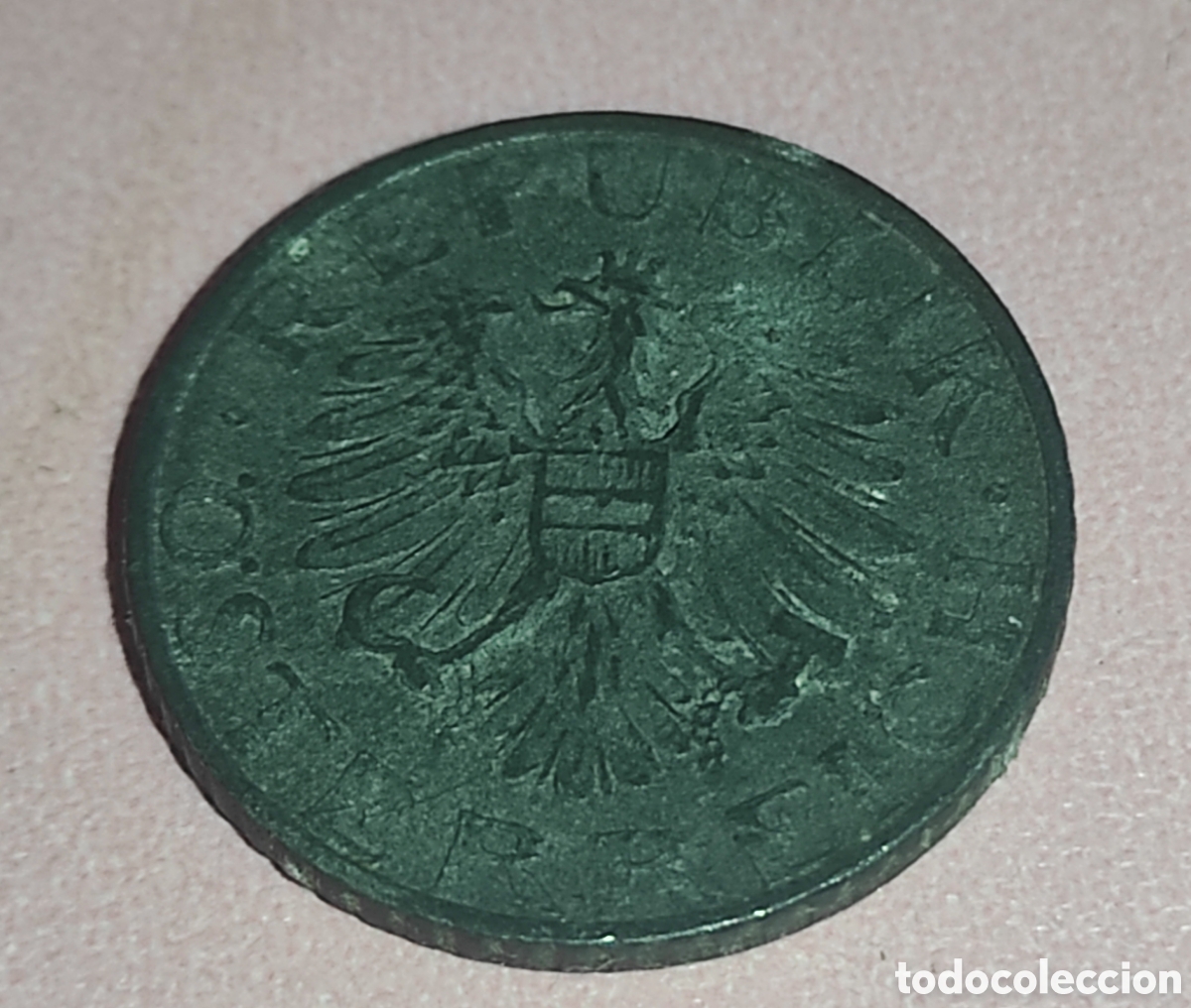 Monedas antiguas de Europa: austria 5 groschen 1963