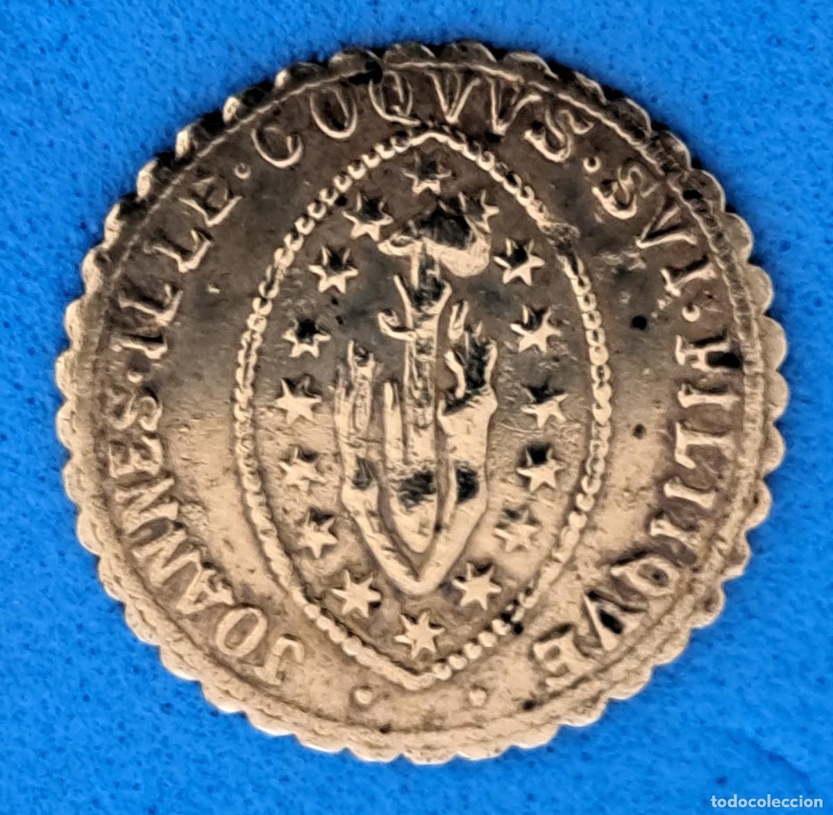 Monedas antiguas de Europa: JETON DE CUENTA - IMITACION DUCADO VENECIANO - SIGLO XIX - LAT&Oacute;N