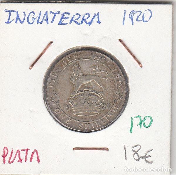 Monedas antiguas de Europa: CR0170 MONEDA INGLATERRA PLATA 1 SHILLING 1920