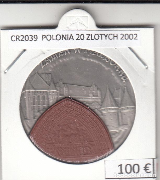 Monedas antiguas de Europa: CR2039 MONEDA POLONIA 20 ZLOTYCH 2002 PLATA
