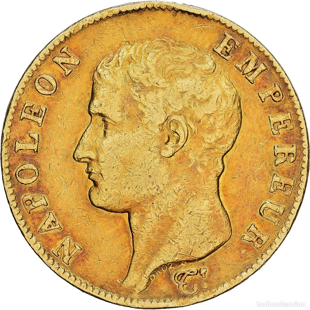 Monedas antiguas de Europa: [#1118017] FRANCE, Napol&eacute;on I, 40 Francs, 1806, Limoges, KM #675.3, EF(40-45), Gold, Gadour