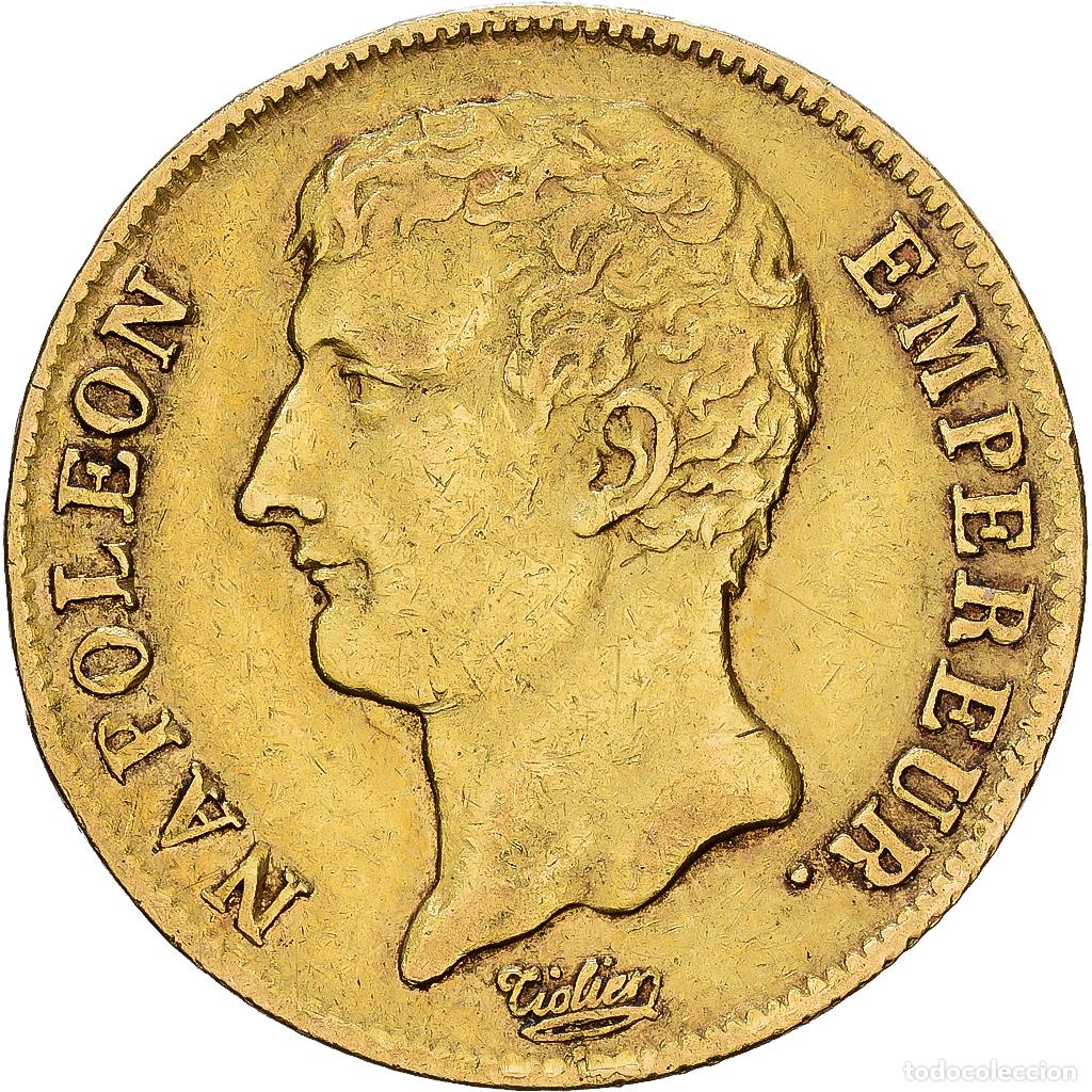 Monedas antiguas de Europa: [#1117901] Francia, Napoleon I, 20 Francs, An 12 (1804), Paris, Oro, MBC, Gadoury:1021