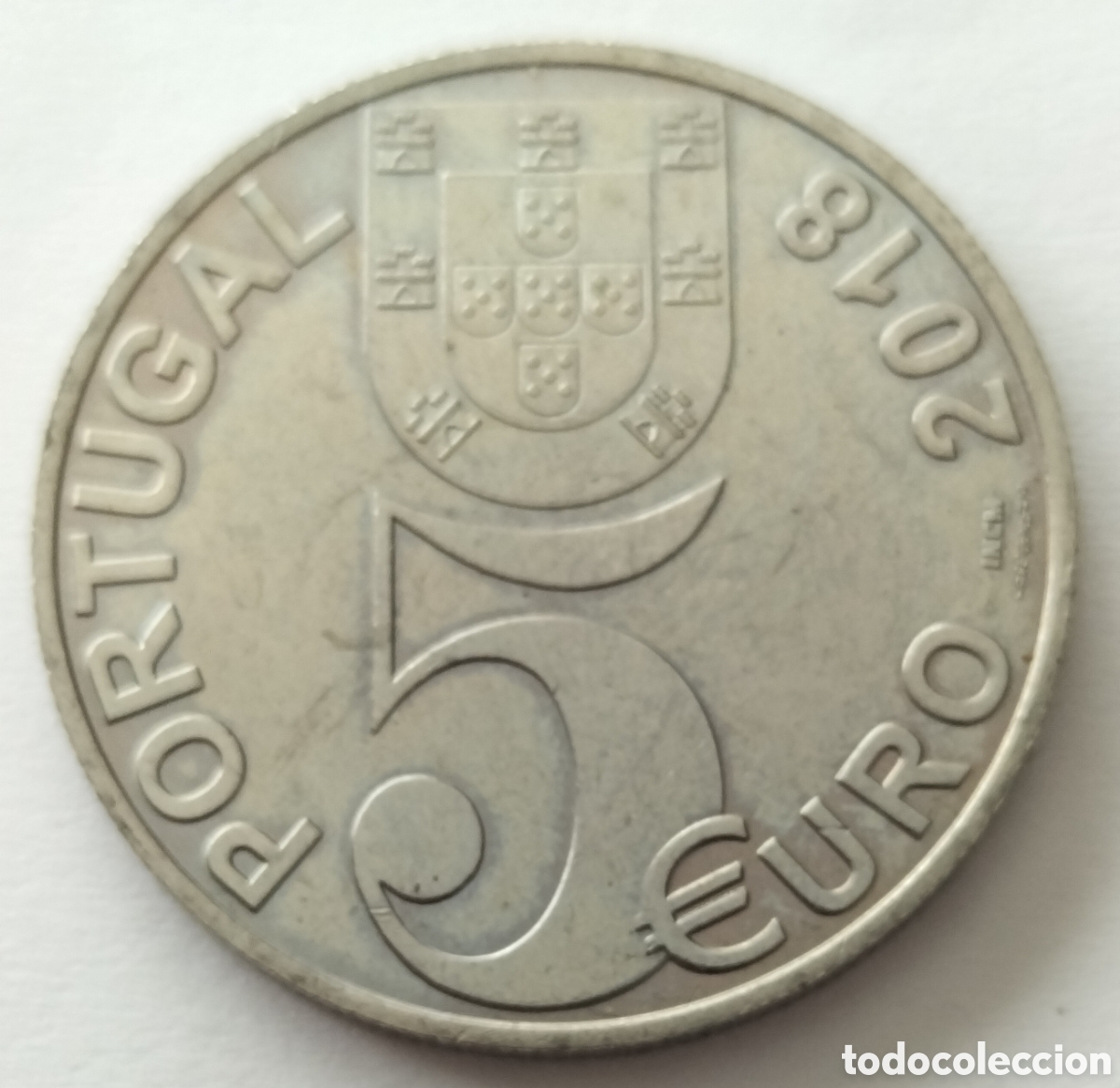 Monedas antiguas de Europa: Moneda 5 Euros 2018 Portugal Armisticio
