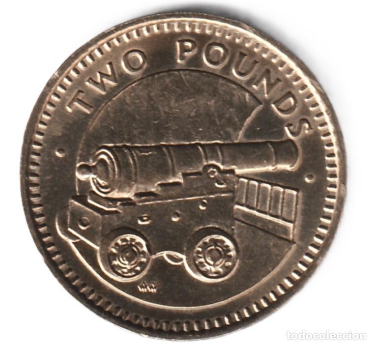 Monedas antiguas de Europa: Gibraltar 2 libras 1988 KM# 24