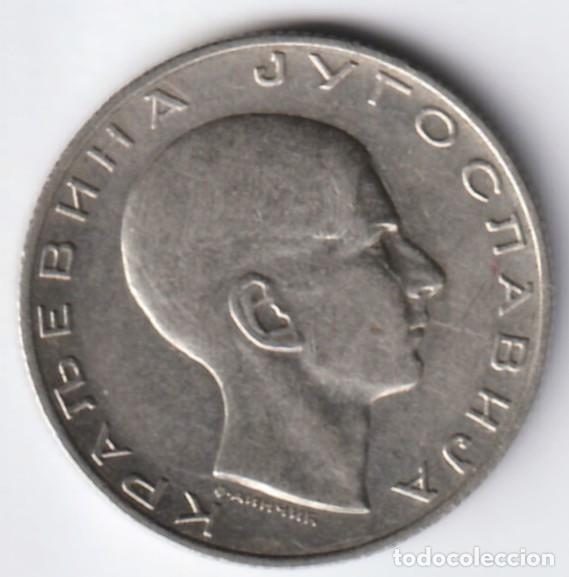 Monedas antiguas de Europa: Yugoslavia 10 dinara 1938 KM# 22