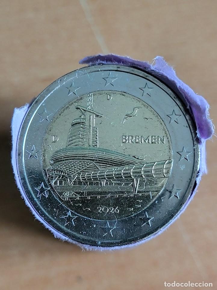 Monedas antiguas de Europa: Moneda 2 Euros Conmemorativa Alemania 2026 - Estado de Bremen - Ceca D