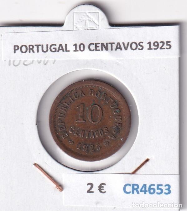 Monedas antiguas de Europa: CR4653 MONEDA PORTUGAL 10 CENTAVOS 1925