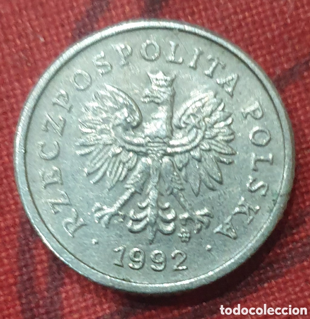 Monedas antiguas de Europa: Polonia. 10 groszy de 1992