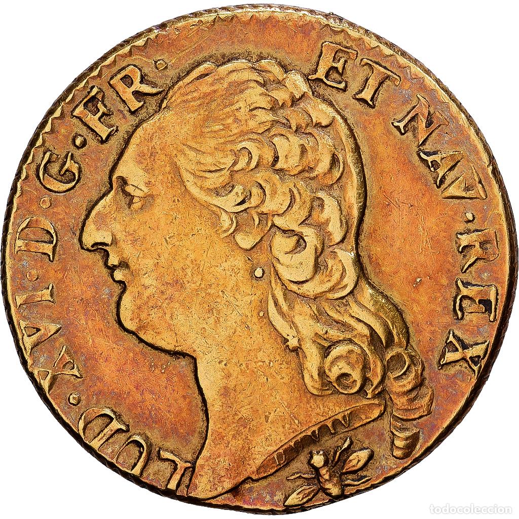 Monedas antiguas de Europa: [#1203159] Francia, Louis XVI, Louis d'Or, 1786, Lyon, Oro, MBC, KM:591.5