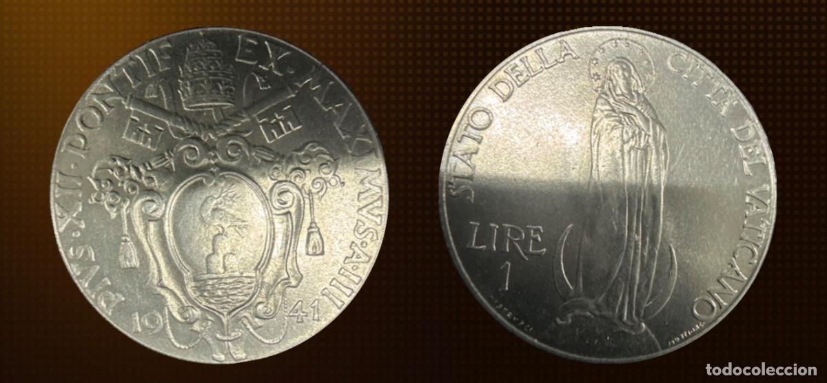 Monedas antiguas de Europa: Ciudad del Vaticano 1 lira &middot; 1941