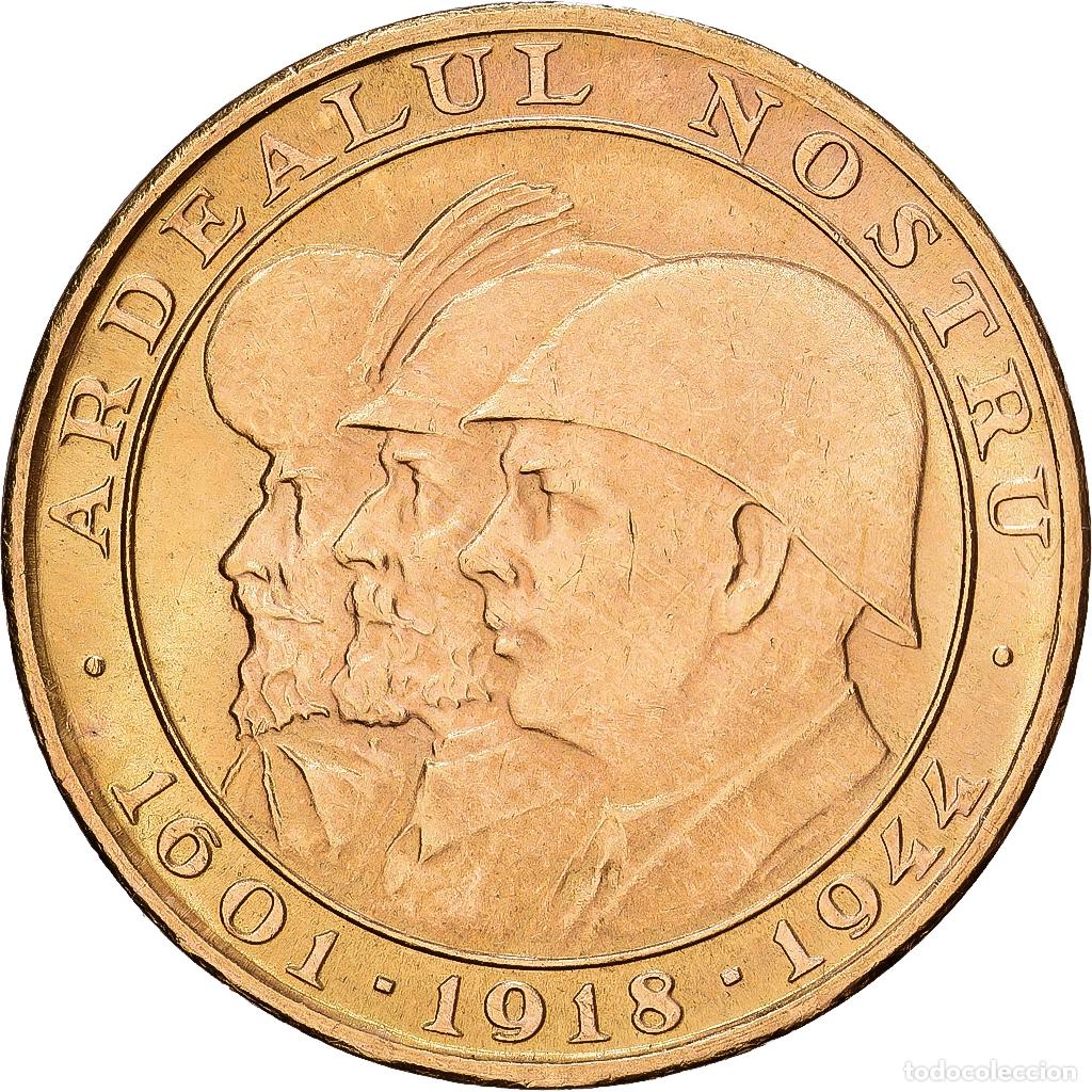 Monedas antiguas de Europa: [#1121692] Ruman&iacute;a, Mihai I, 20 Lei, 1944, Oro, EBC+, KM:M13