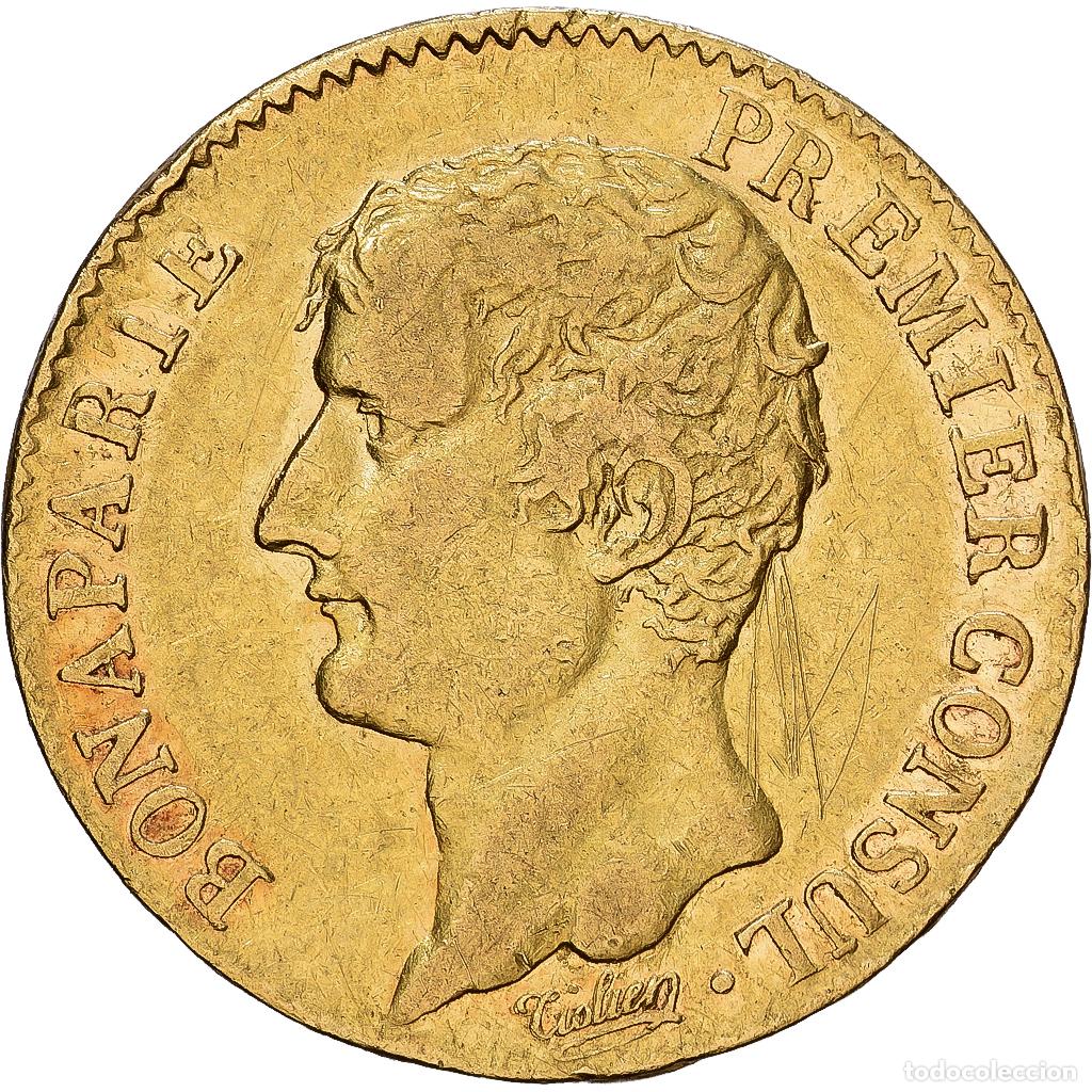 Monedas antiguas de Europa: [#1118060] Francia, Napol&eacute;on I, 20 Francs, An 12, Paris, BC+, Oro, KM:651, Gadoury:1020