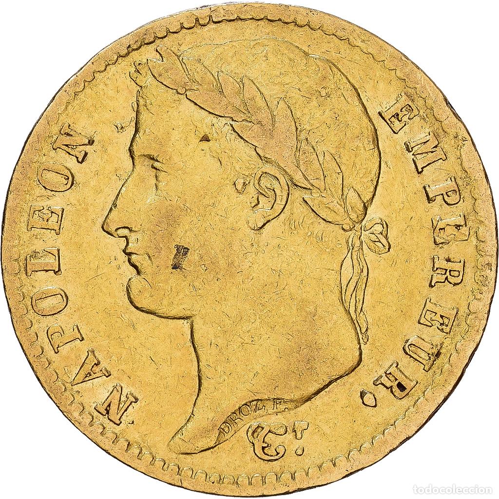 Monedas antiguas de Europa: [#1117916] Moneda, Francia, Napol&eacute;on I, 20 Francs, 1813, Paris, BC+, Oro, KM:695.1