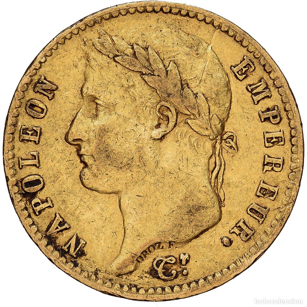Monedas antiguas de Europa: [#1121704] Francia, 20 Francs, 1811, Paris, Oro, MBC, Gadoury:1025, KM:695.1