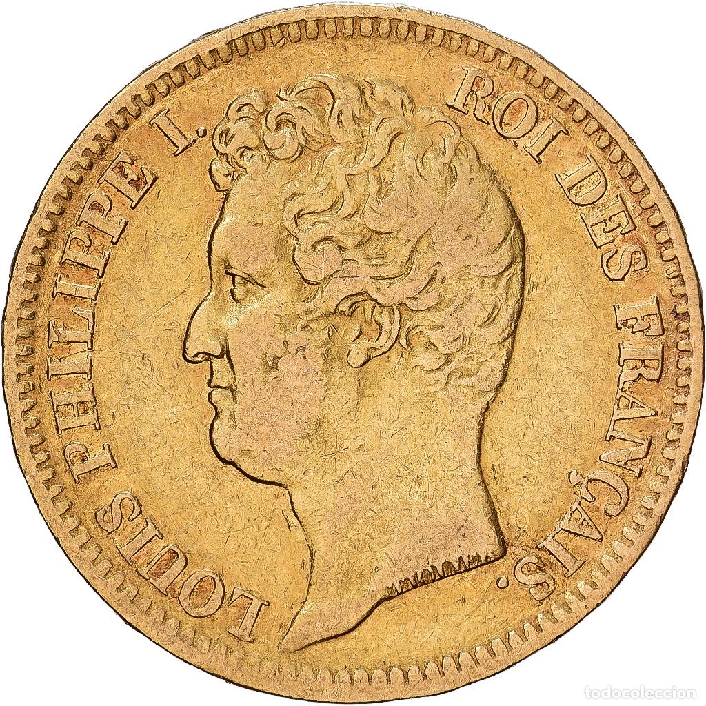 Monedas antiguas de Europa: [#1118059] Moneda, Francia, Louis-Philippe, 20 Francs, 1831, Rouen, BC+, Oro, KM:746.2