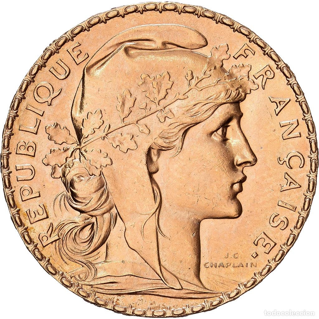 Monedas antiguas de Europa: [#1540141] Francia, 20 Francs, Marianne, 1912, Paris, Oro, EBC, KM:857