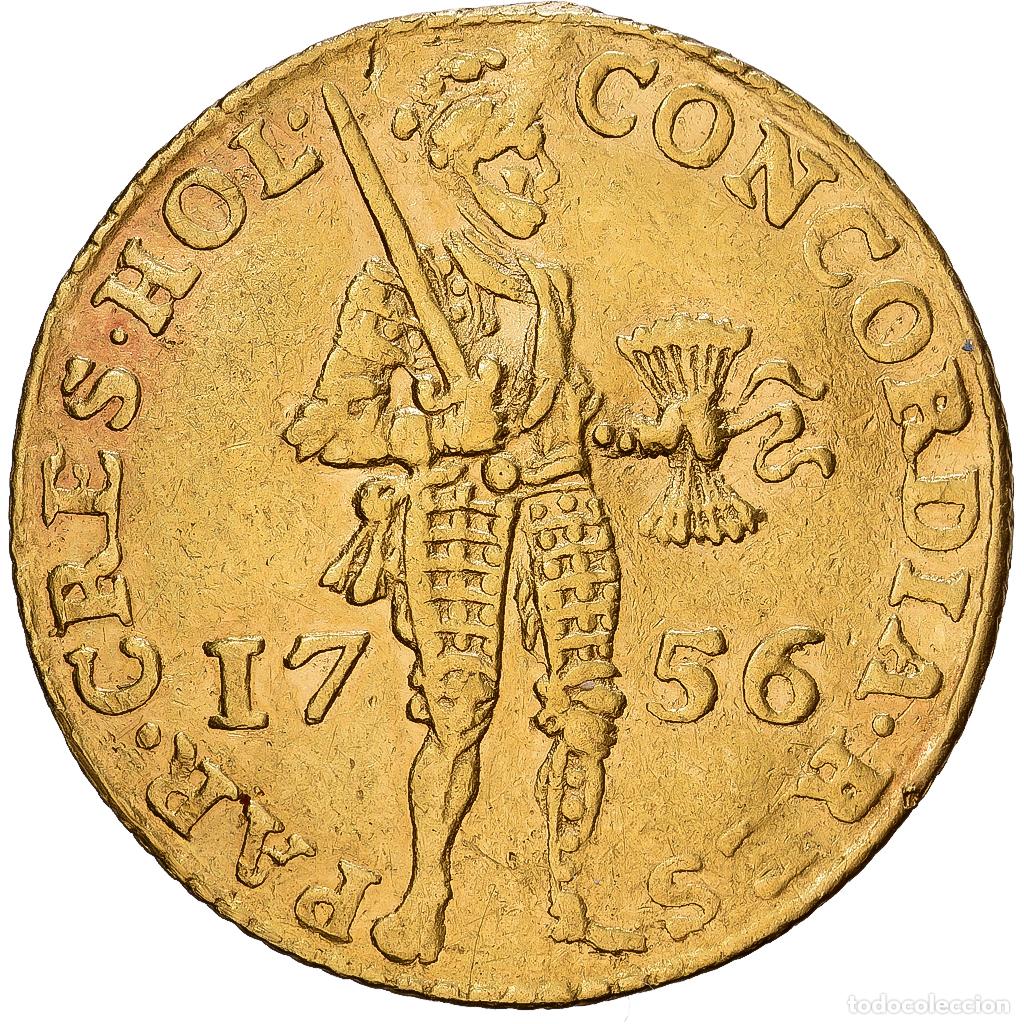 Monedas antiguas de Europa: [#1118062] Pa&iacute;ses Bajos, Ducat, 1756, Enkhuizen, Oro, MBC, KM:45