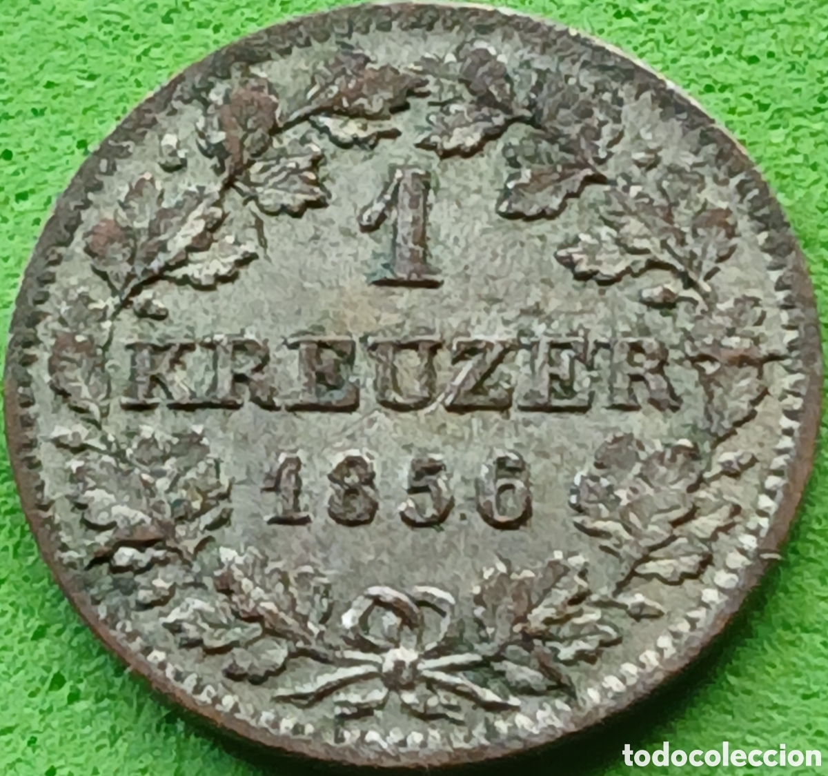 Monedas antiguas de Europa: Baviera-Reino de Baviera 1 kreuzer 1956 km#799 plata
