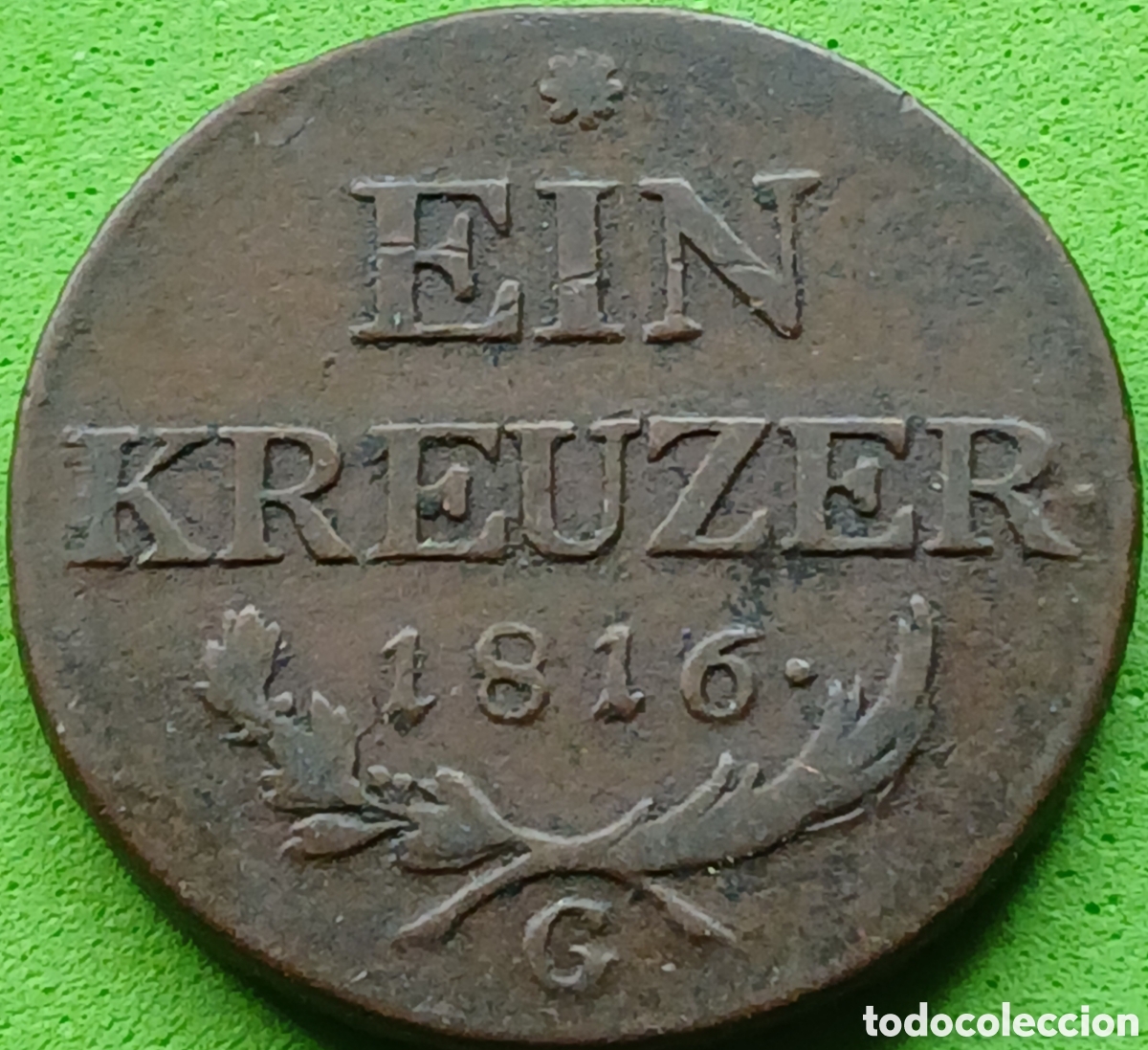 Monedas antiguas de Europa: Austria 1 kreuzer 1816 G km#2113