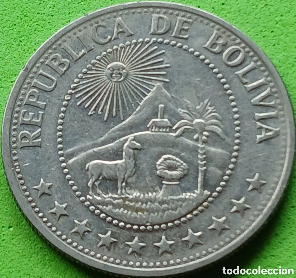 Monedas antiguas de Europa: Bolivia 1 boliviano 1978 km#192