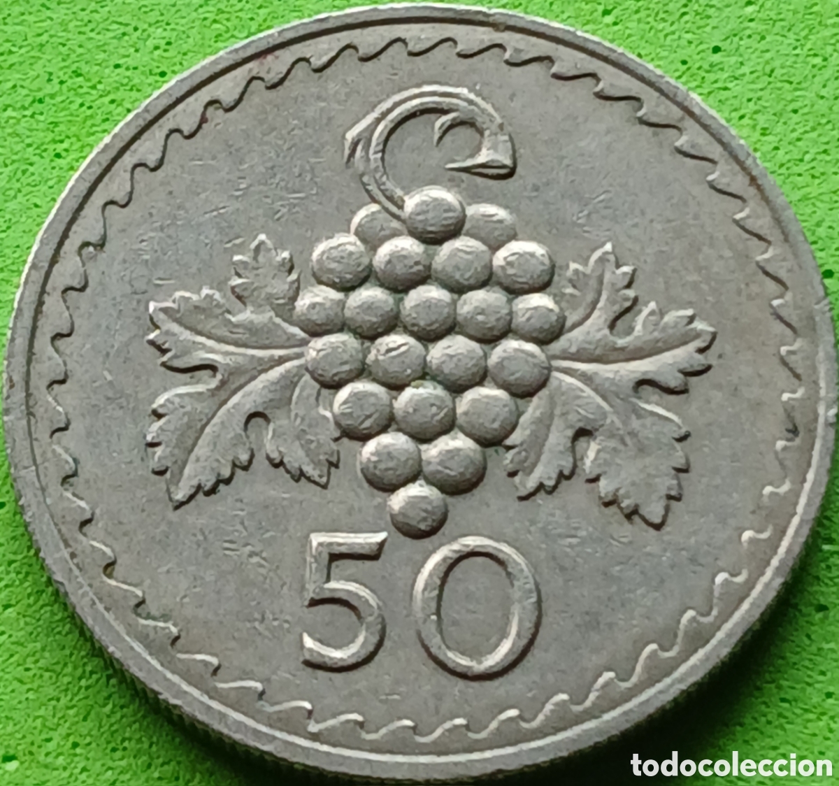 Monedas antiguas de Europa: Chipre 50 mils 1971 km#41