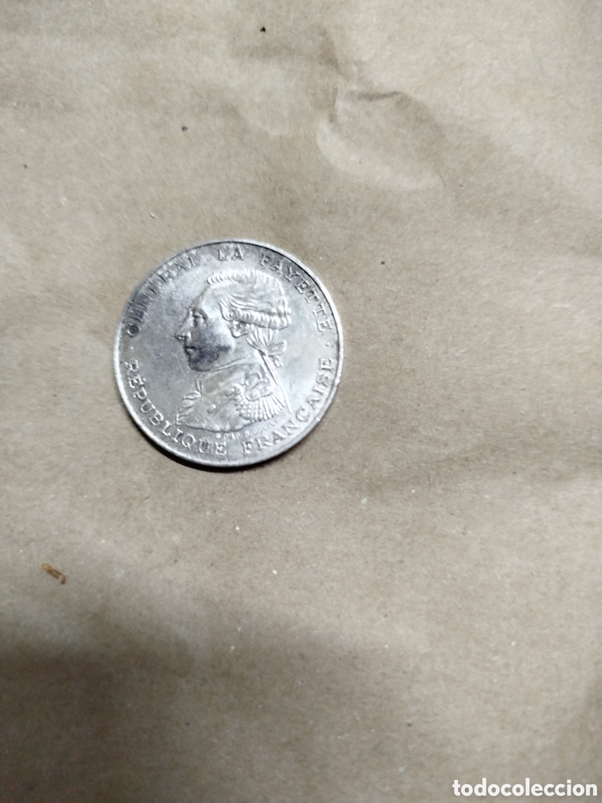 Monedas antiguas de Europa: 100 francos de Francia 1987