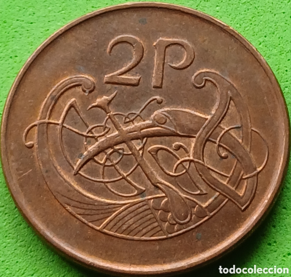 Monedas antiguas de Europa: Irlanda 2 peniques 1990 km#21a