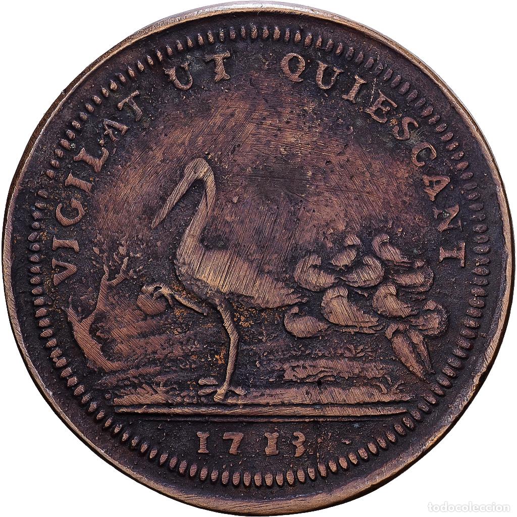 Monedas antiguas de Europa: [#1546149] Francia, Essai, Dupr&eacute; &agrave; la grue, 1792, M&eacute;tal de cloche, BC+