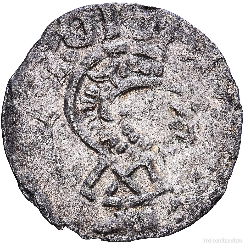 Monedas antiguas de Europa: [#1203147] Francia, Obol, Xth Century, Soissons, ABBAYE SAINT-M&Eacute;DARD, Plata, MBC