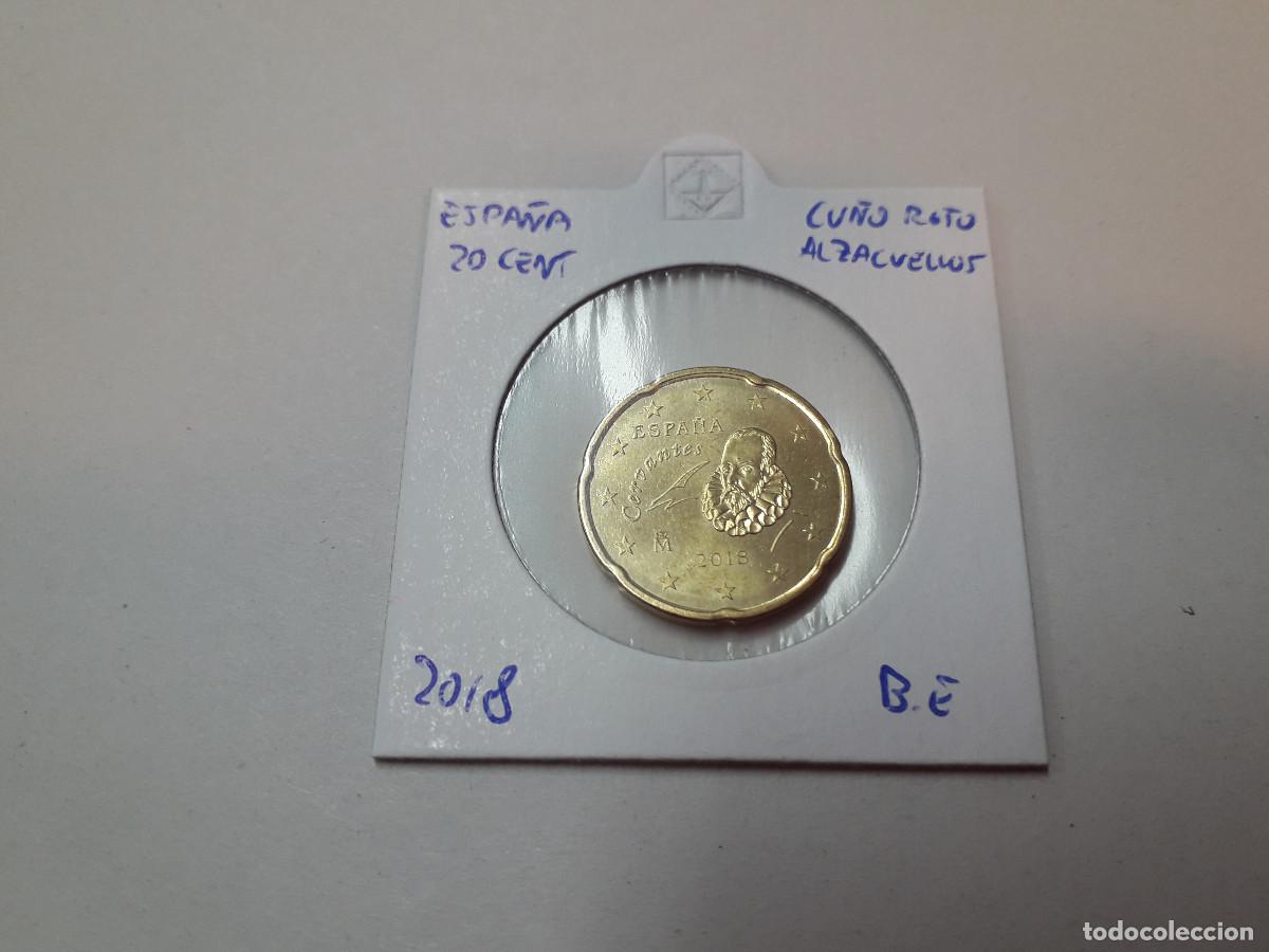 Monedas antiguas de Europa: 003785NUM-X0027-Espa&ntilde;a - 20 cent&euro; -2018 - cu&ntilde;o roto alzacuellos