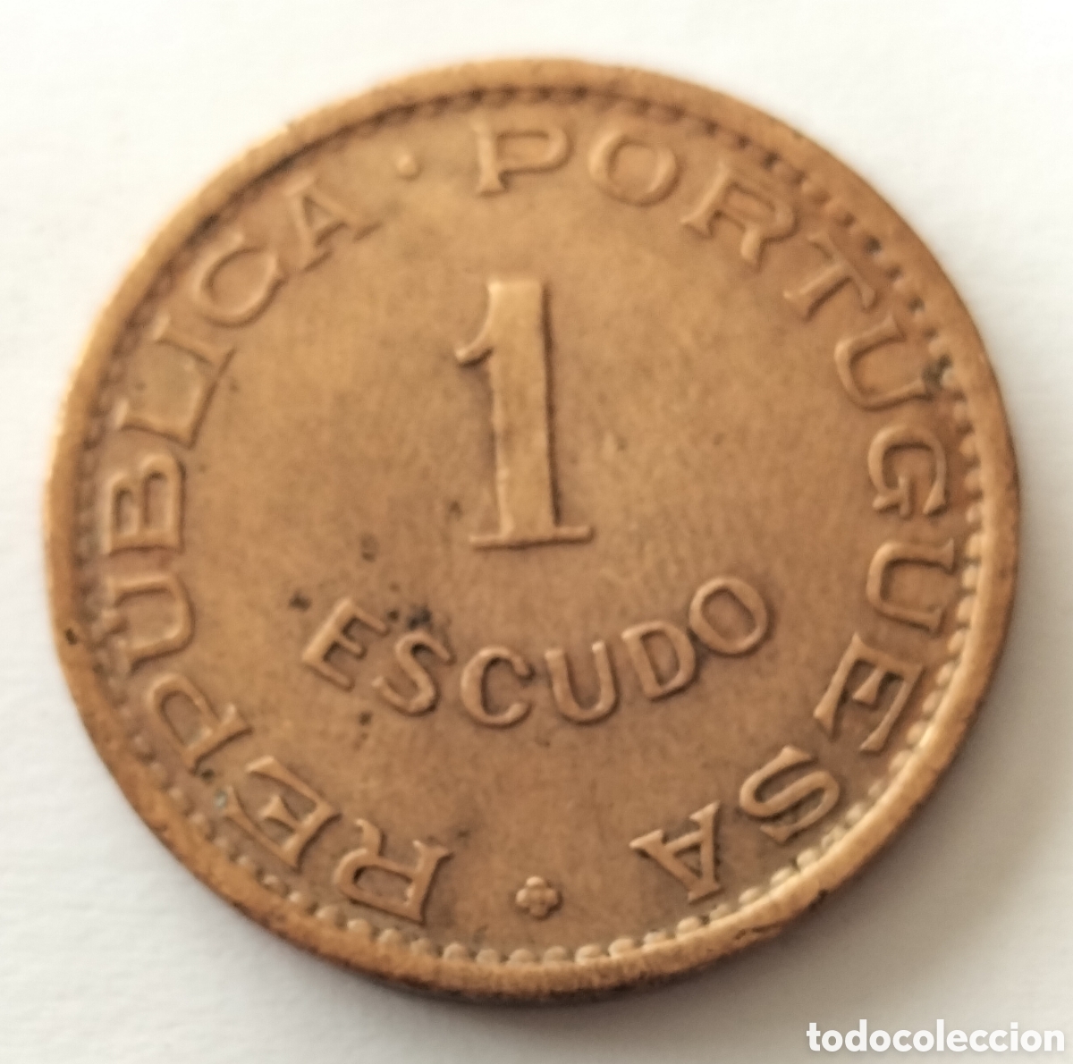 Monedas antiguas de Europa: Moneda 1 Escudo 1956 Angola.