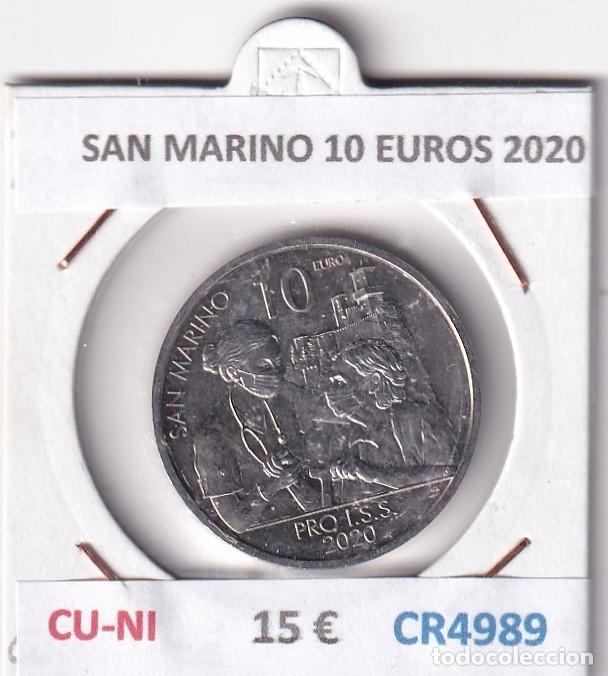 Monedas antiguas de Europa: CR4989 MONEDA SAN MARINO 10 EUROS 2020 CU-NI