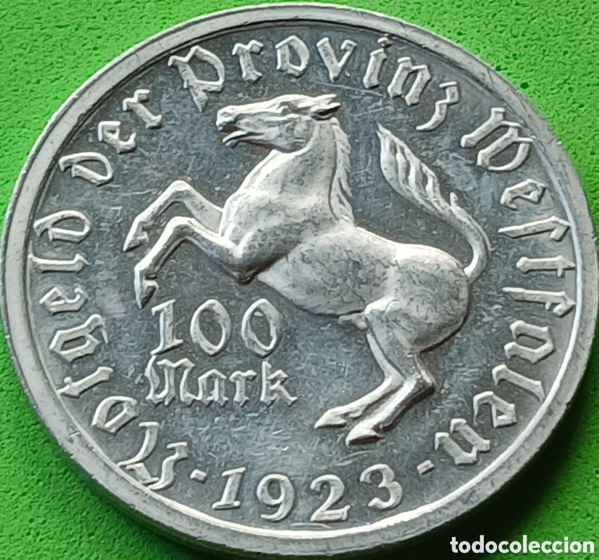 Monedas antiguas de Europa: Alemania, Provincia de Westfalia 100 marcos 1923 WF#645.4
