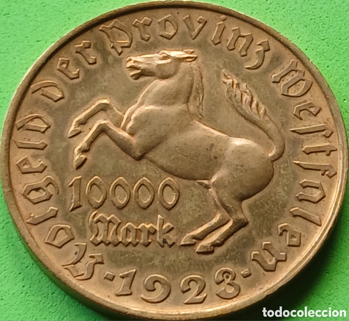 Monedas antiguas de Europa: Alemania, Provincia de Westfalia 10.000 marcos 1923 WF#645.7